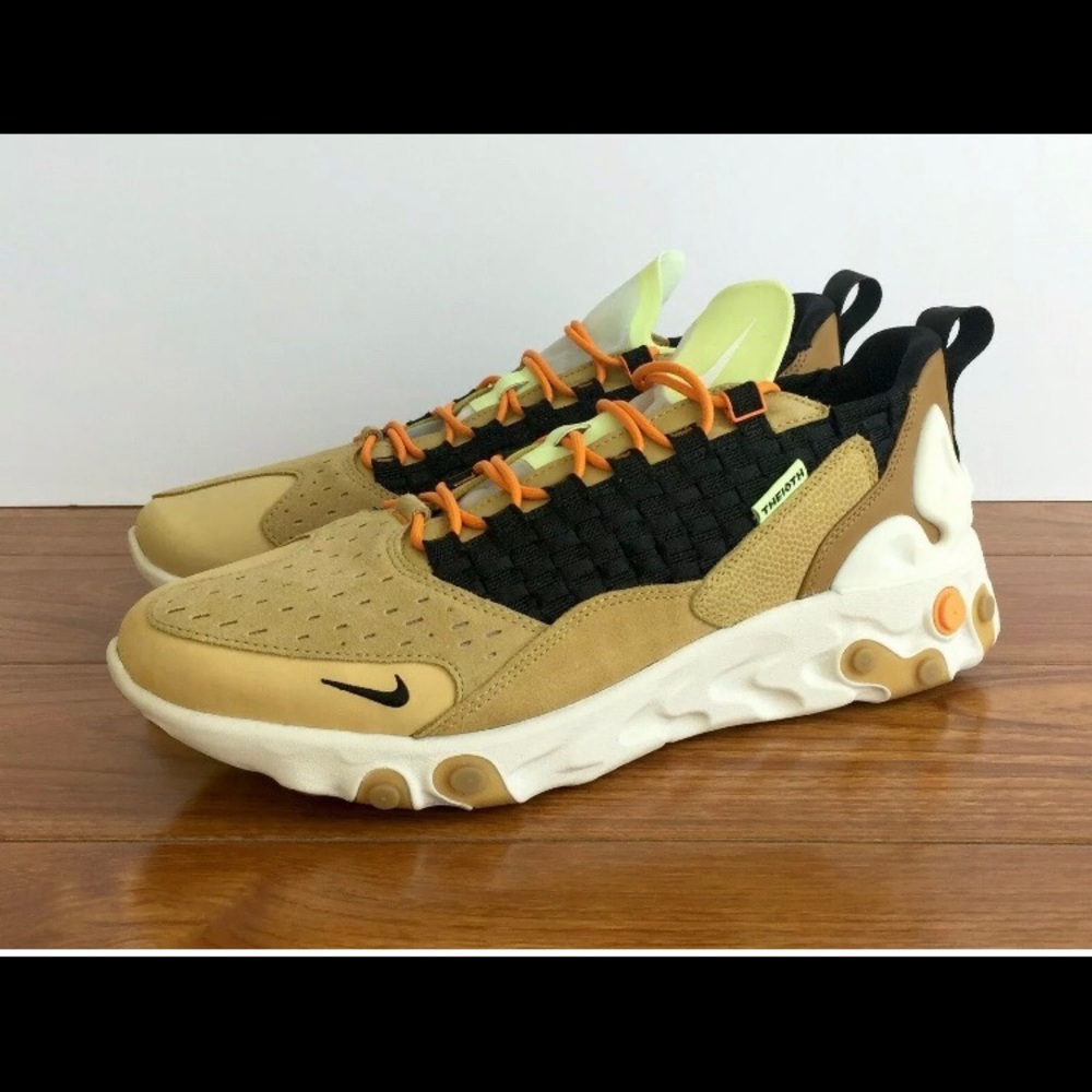 NIKE AIR REACT ELEMENT 55 SE SERTU THE 10TH WHEAT - Picture 5 of 11